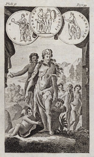 Vénusz (metszet) alkotó: English School