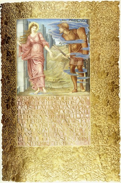 Vénusz és Aeneas, 1874-1919 körül alkotó: English School
