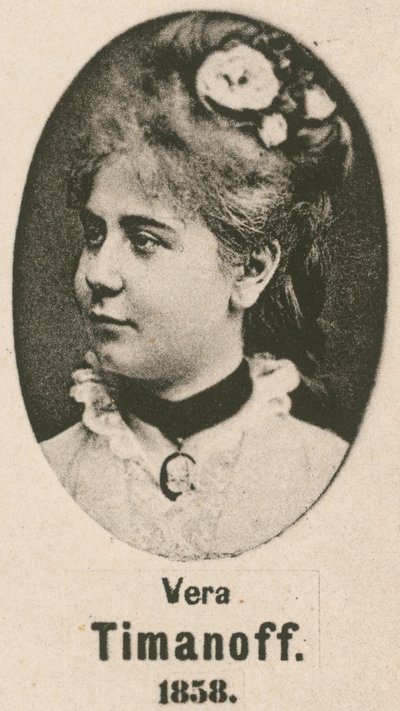 Vera Timanoff (metszet) alkotó: English School