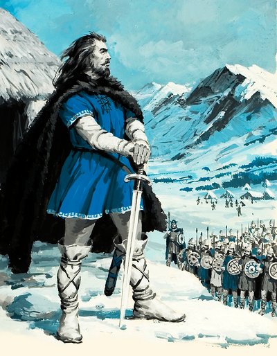 Vercingetorix alkotó: English School
