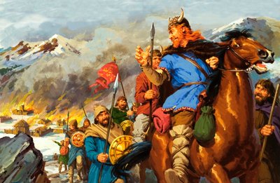 Vercingetorix alkotó: English School