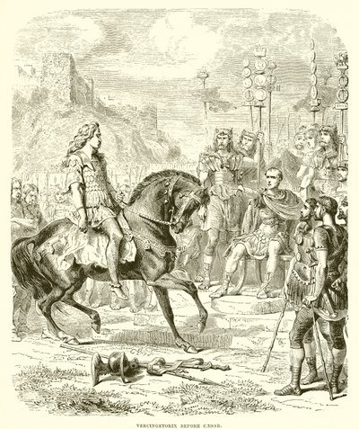 Vercingetorix Caesar előtt alkotó: English School
