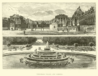 Versailles-i palota és kertek alkotó: English School
