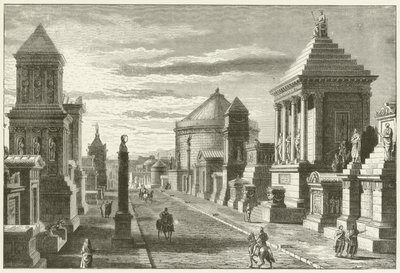 Via Appia, Róma közelében alkotó: English School