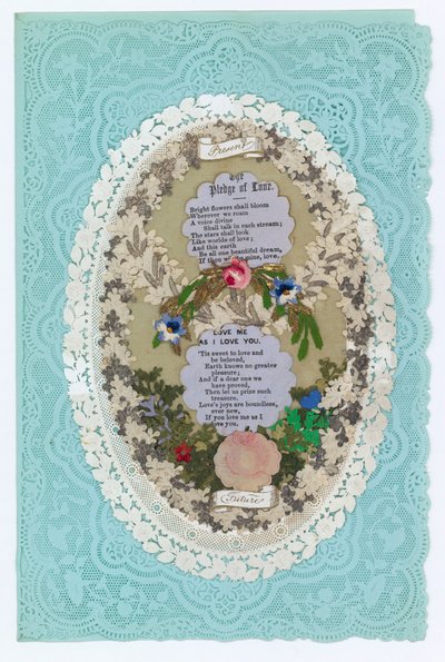 Victorian Valentine Card (multimédiás) alkotó: English School