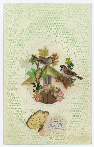 Victorian Valentine Card (multimédiás) alkotó: English School