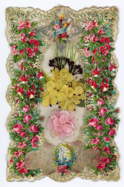 Victorian Valentine Card (multimédiás) alkotó: English School