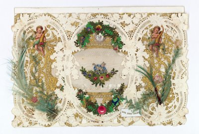 Victorian Valentine Card (multimédiás) alkotó: English School
