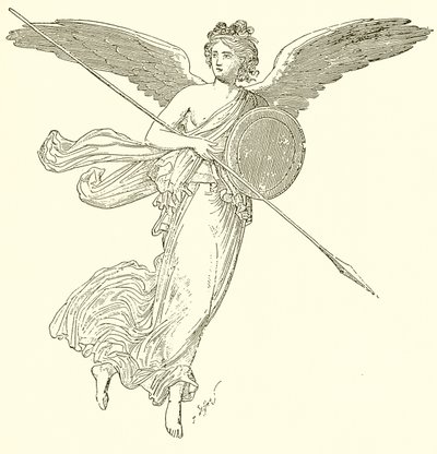 Győzelem (pompei festmény) alkotó: English School