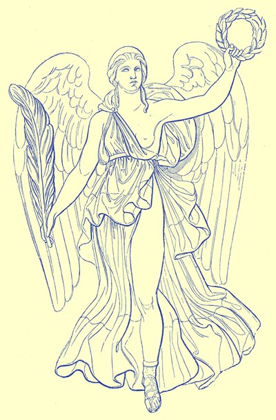 Victory, München Gyűjtemény, illusztráció a történelmi díszhez, James Ward, 1897 (digitálisan javított kép) alkotó: English School