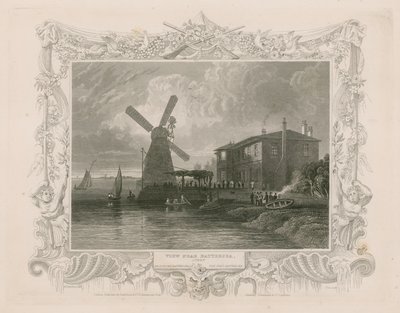 Kilátás Battersea közelében alkotó: English School