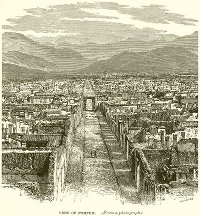 Kilátás Pompejire alkotó: English School