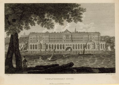 Kilátás a Somerset-házra alkotó: English School