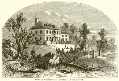 Kilátás Washington negyedére, Morristownban alkotó: English School