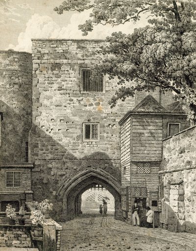 Kilátás a Bloody Towerre alkotó: English School