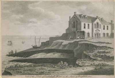 Kilátás a Duke of Cumberlands házára alkotó: English School