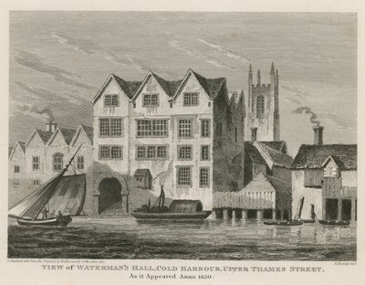 Kilátás a Watermans Hallra alkotó: English School