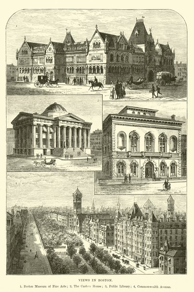 Kilátások Bostonban alkotó: English School
