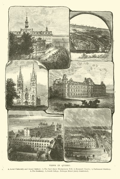 Kilátások Quebecben alkotó: English School