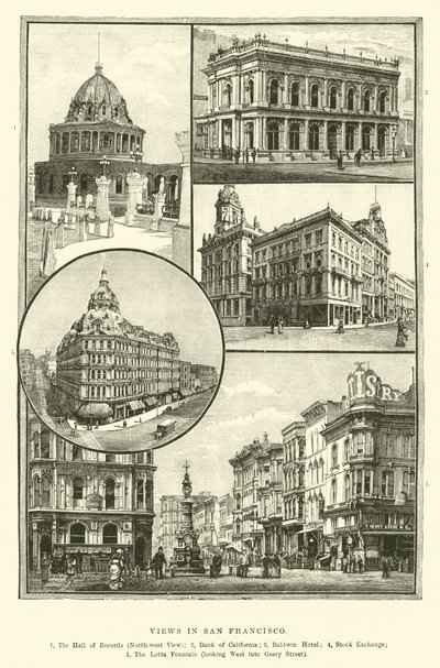 Kilátások San Franciscóban alkotó: English School