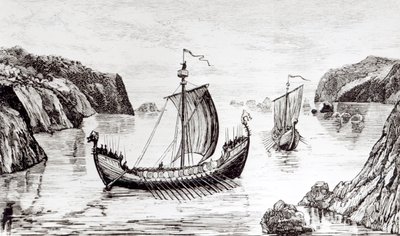 Viking hajók alkotó: English School