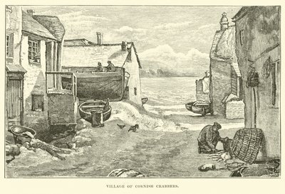 Cornish rákok faluja alkotó: English School