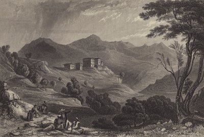 Naree falu, India (metszet) alkotó: English School