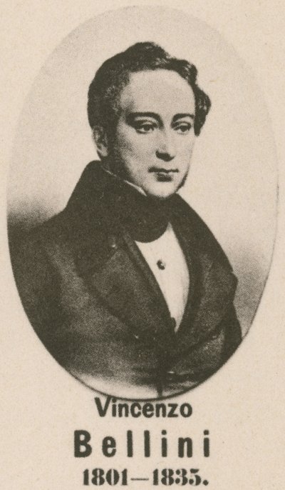 Vincenzo Bellini (mélynyomás) alkotó: English School