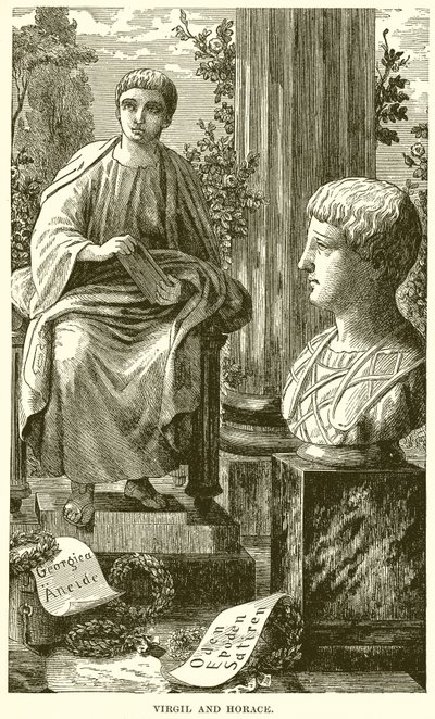 Vergilius és Horatius alkotó: English School