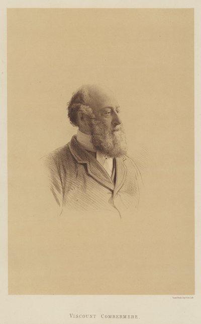 Viscount Combermere (litográfia) alkotó: English School