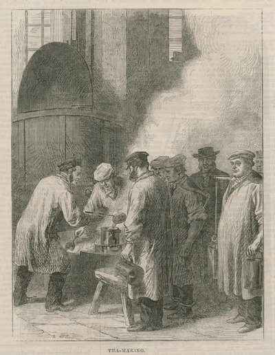 Látogatás a Greenwich Kórházban; Teafőzés alkotó: English School