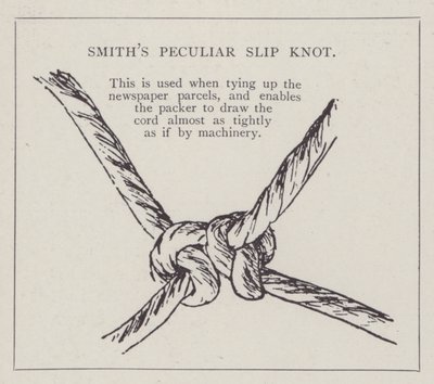 W H Smiths eigenartiger Slipknoten von English School