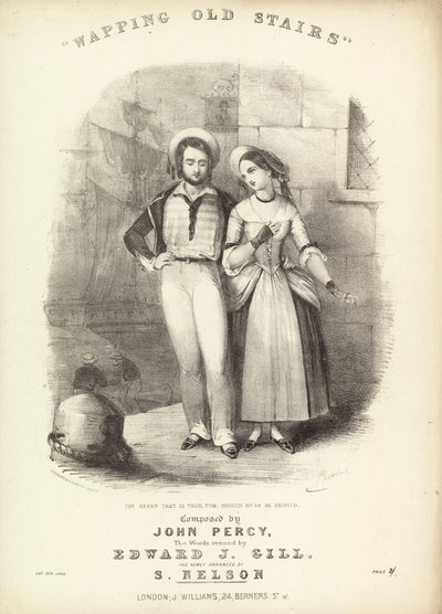 Régi lépcsők felhajtása alkotó: English School