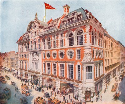 Waring és Gillow az Oxford Streeten alkotó: English School