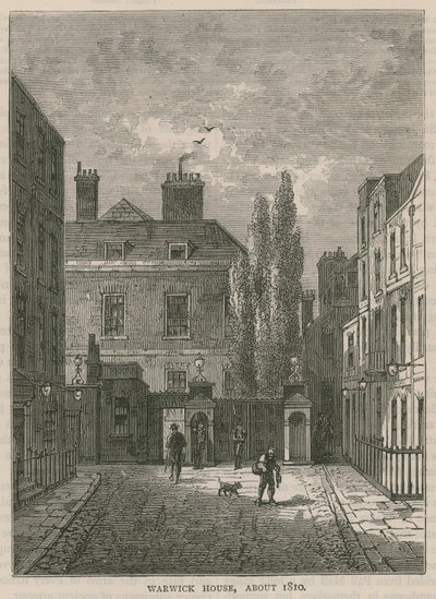 Warwick House, London, 1810 körül alkotó: English School