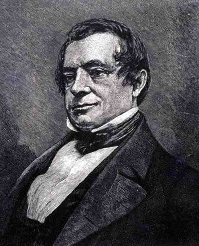 Washington Irving (1783-1859) (metszet) alkotó: English School