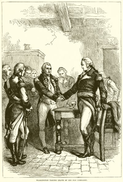 Washington búcsút vesz régi elvtársaitól alkotó: English School
