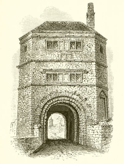 Őrtorony a Hythe hídon, Friar Bacons Study néven alkotó: English School