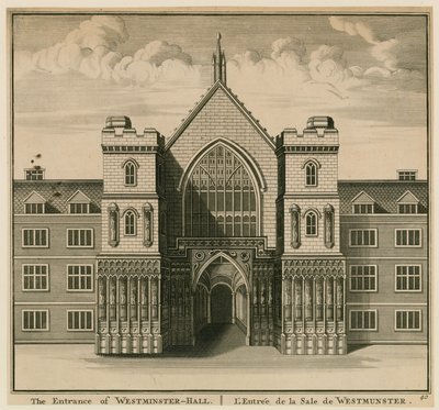 Westminster Hall alkotó: English School
