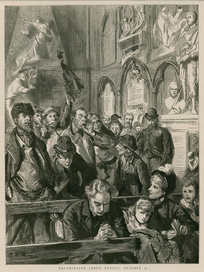 Westminster apátság, vasárnap, október 23 alkotó: English School