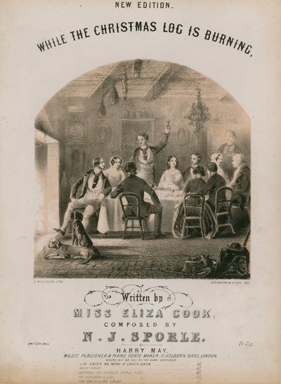 Míg a karácsonyi napló ég alkotó: English School