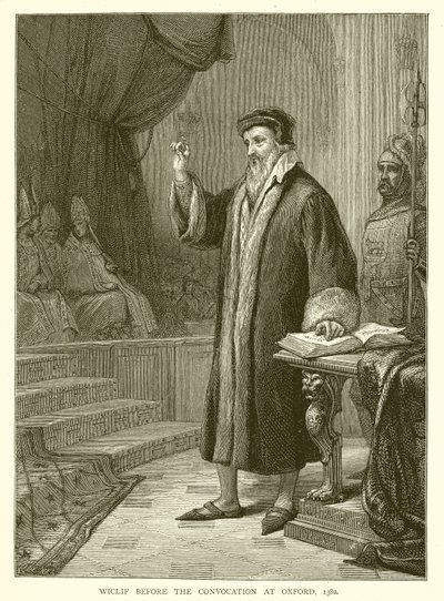 Wiclif az oxfordi összehívás előtt, 1382 alkotó: English School