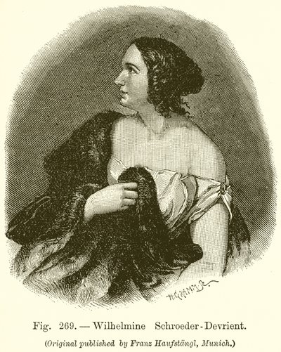 Wilhelmine Schroeder-Devrient alkotó: English School