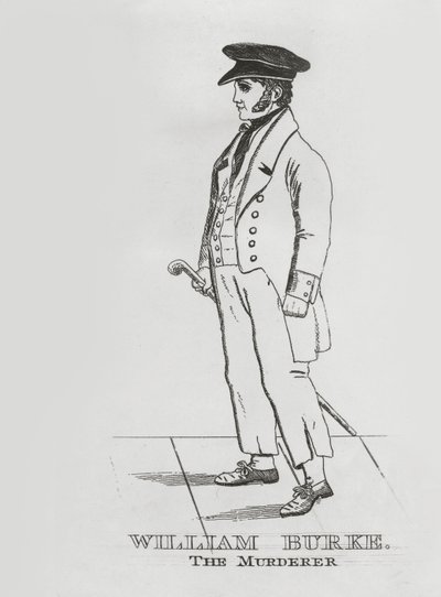 William Burke, 1829 körül (rézkarc) alkotó: English School