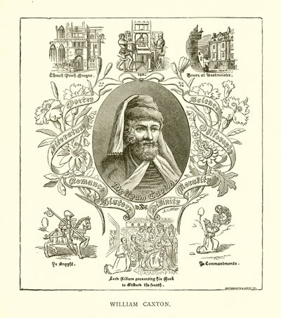 William Caxton alkotó: English School