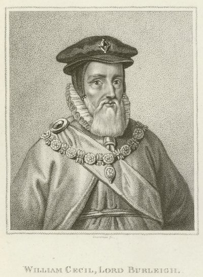 William Cecil, Lord Burleigh (metszet) alkotó: English School