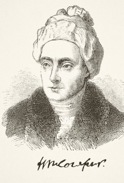 William Cowper, William Hickman Smith Aubrey (1858-1916) „Anglia nemzeti és hazai története” című művéből, London, 1890 körül alkotó: English School