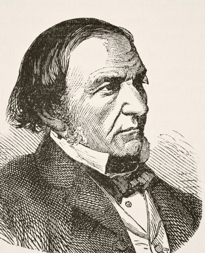 William Ewart Gladstone, William Hickman Smith Aubrey (1858-1916) „Anglia nemzeti és hazai története” című művéből, London, 1890 körül. alkotó: English School