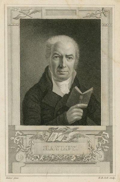 William Hayley angol író alkotó: English School