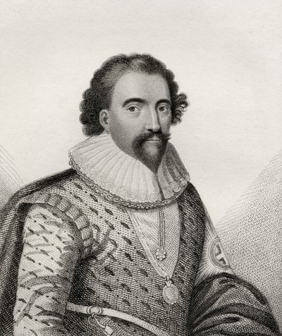 William Herbert, illusztráció az 1806-ban megjelent „Királyi és nemes szerzők katalógusának II. kötetéből” (színes litó) alkotó: English School